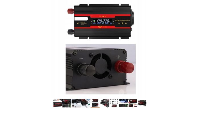 Інвертор перетворювач напруги 12v 220v 300 W / 4 000 W