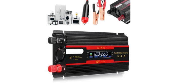Інвертор перетворювач напруги 12v 220v 300 W / 4 000 W